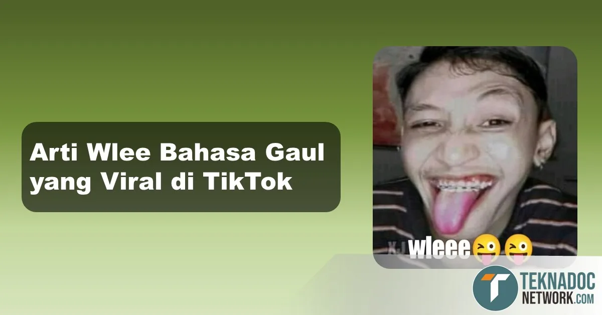 Pengertian Arti Wlee Bahasa Gaul Yang Viral Di Tiktok Terkini