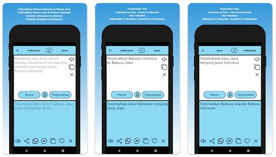 Javanese Indonesian Translator